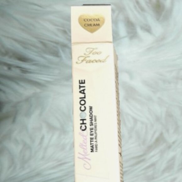 Too Faced Melted Chocolate 24 Hour Liquid Matte Eyeshadow Cocoa Cream🆕⌚📦🏃💨🚚 - Picture 7 of 9